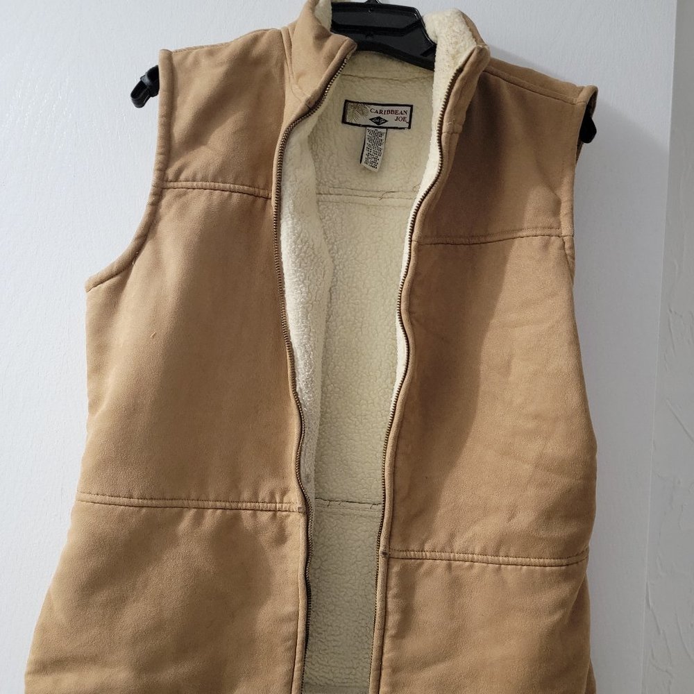 Caribbean Joe suede vest